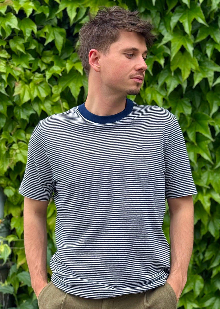 T-SHIRT COTON RAYÉ