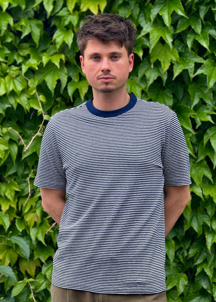 T-SHIRT COTON RAYÉ