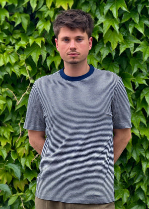 T-SHIRT COTON RAYÉ