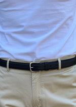 CEINTURE CUIR NOIR