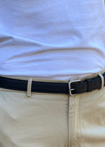 CEINTURE CUIR NOIR