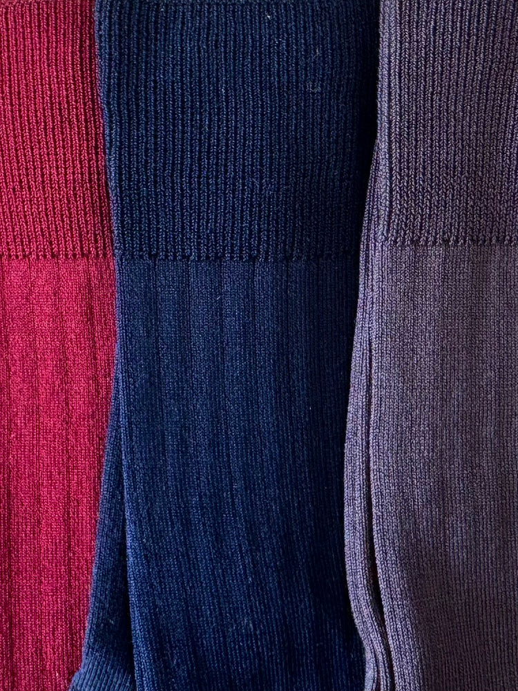 CHAUSSETTES CÔTELÉES | LOT DE 3 PAIRES