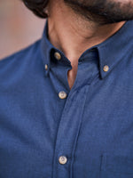 CHEMISE COTON MARINE