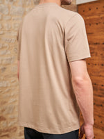 T-SHIRT COTON BEIGE